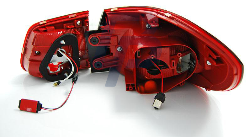 VW TIGUAN 07.11-  RED LED TAILLIGHTS - 2