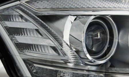 HEADLIGHTS MERCEDES W221 05-09 DAYLIGHT CHROME - 2