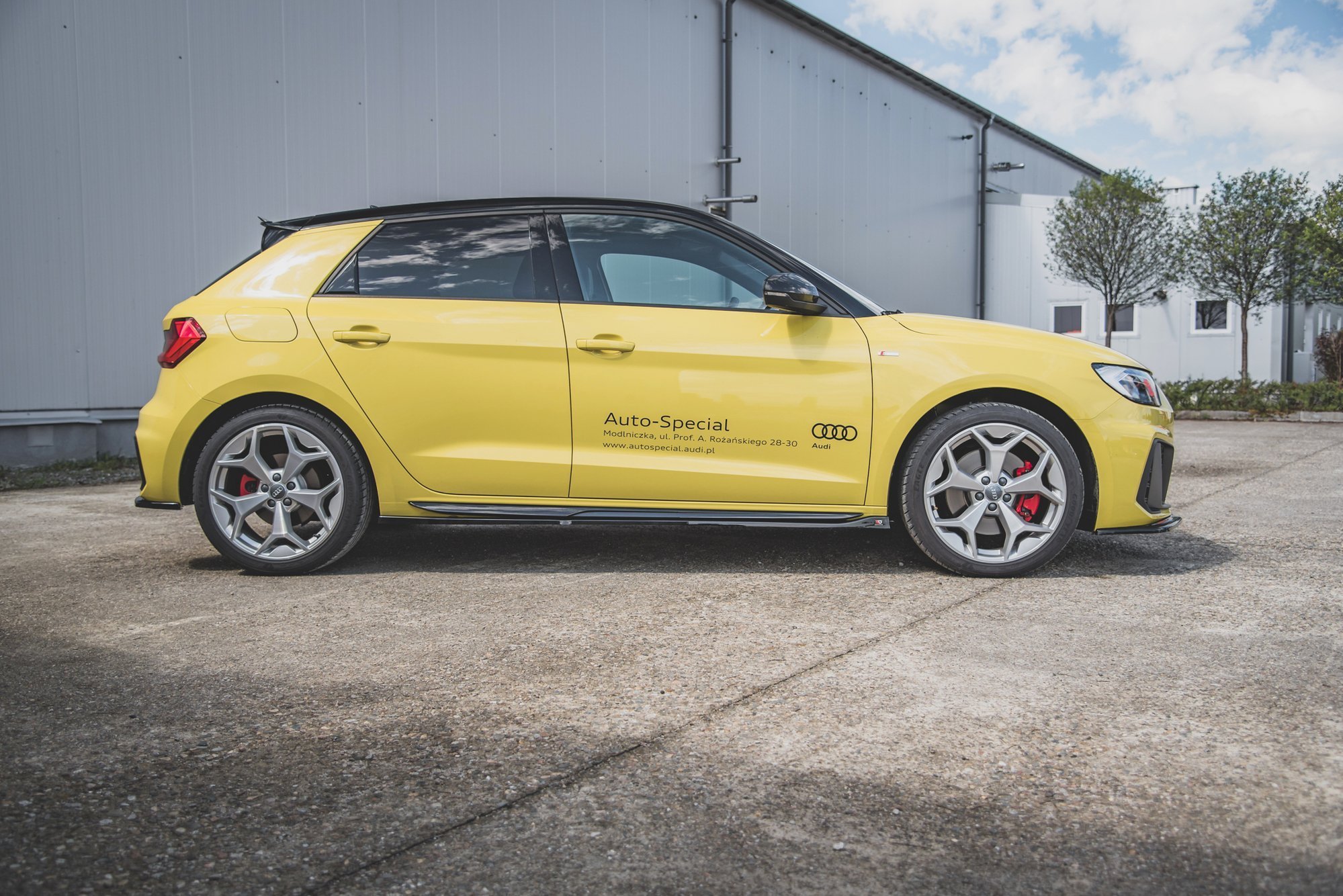 Side Skirts Splitters Audi A1 S-line GB (2018-) - 5