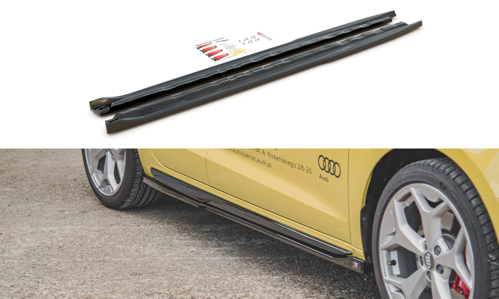 Side Skirts Splitters Audi A1 S-line GB (2018-)