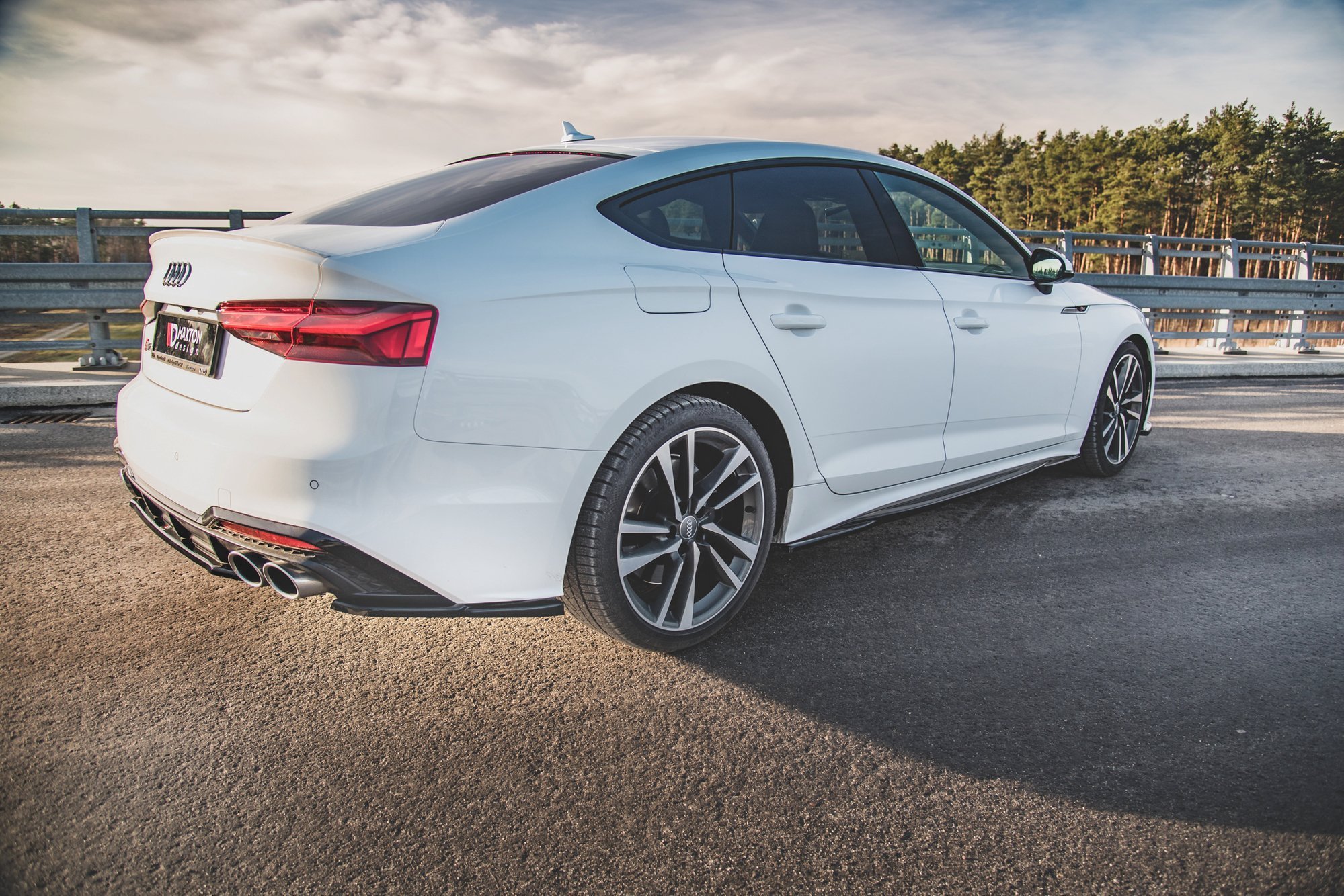 Side Skirts Diffusers Audi S5 / A5 S-Line Sportback F5 Facelift - 3