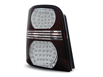 VW TOURAN 02.03-10 RED WHITE LED TAILLIGHTS