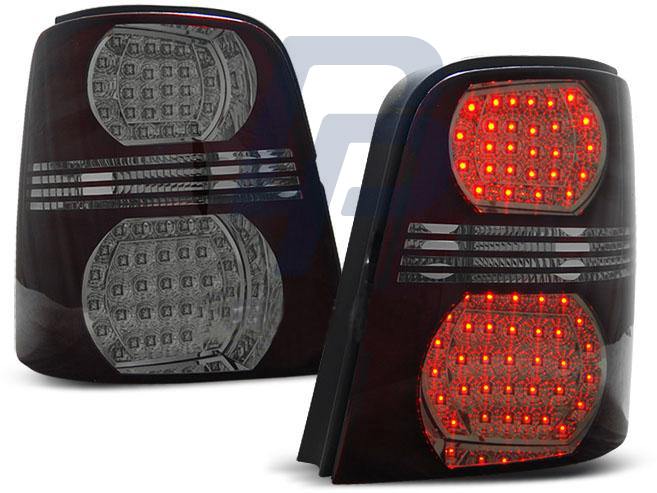VW TOURAN 02.03-10 RED SMOKE LED TAILLIGHTS - 3