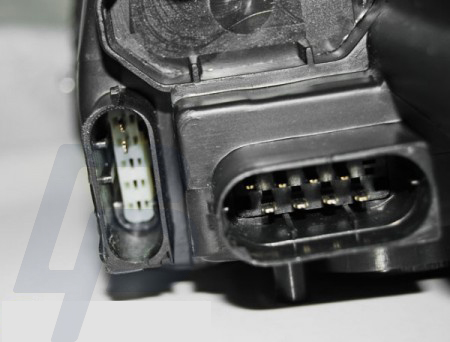 HEADLIGHTS MERCEDES W221 05-09 DAYLIGHT HID CHROME - 2