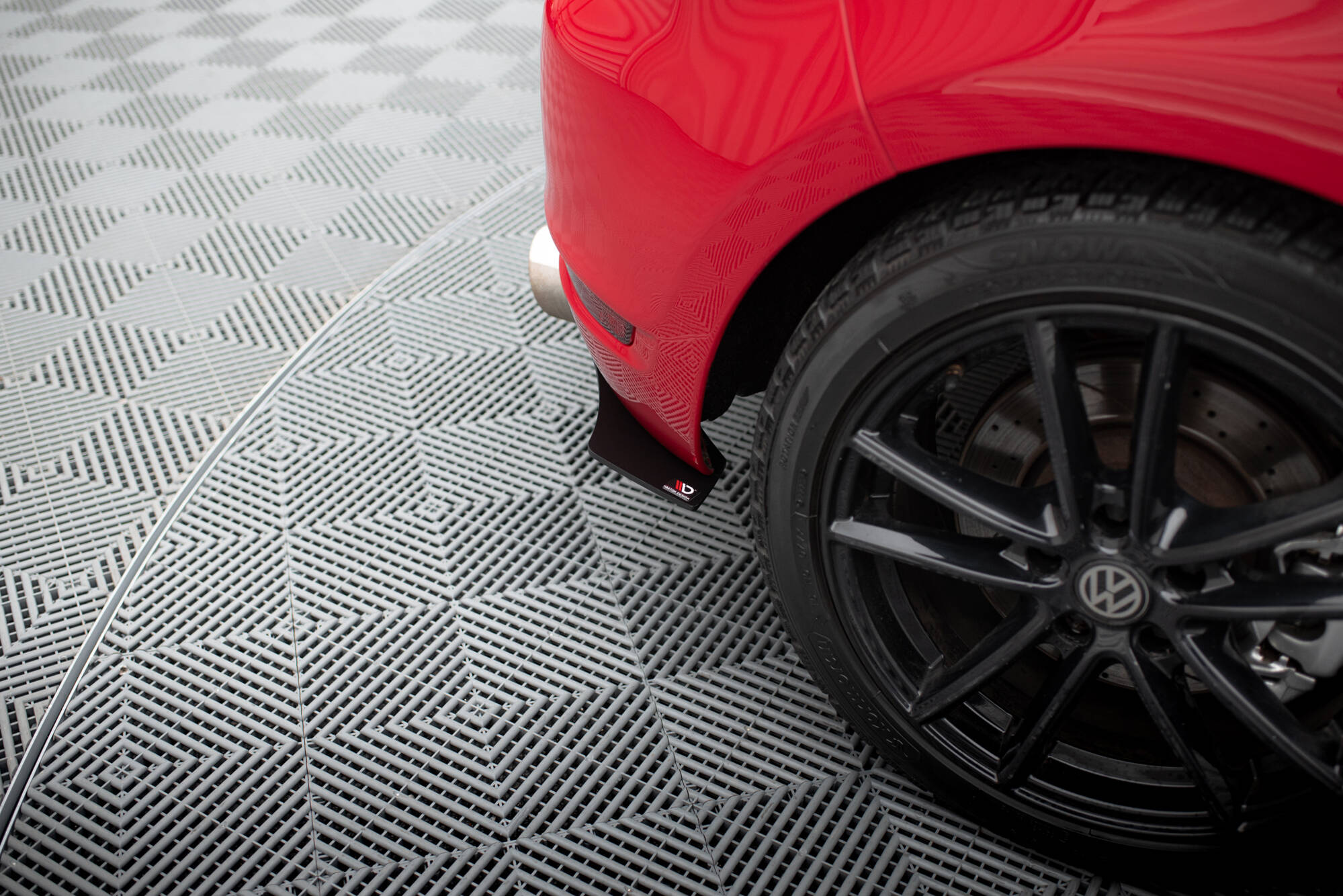 Rear Diffuser & Rear Side Splitters VW Golf Mk6 GTI / 35TH - 5
