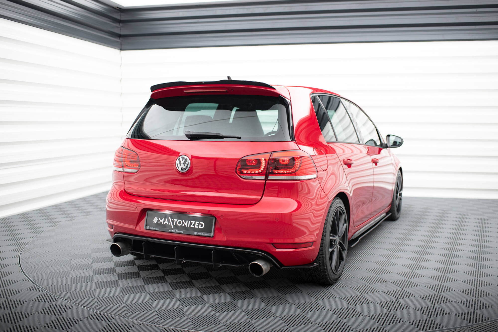 Rear Diffuser & Rear Side Splitters VW Golf Mk6 GTI / 35TH - 2