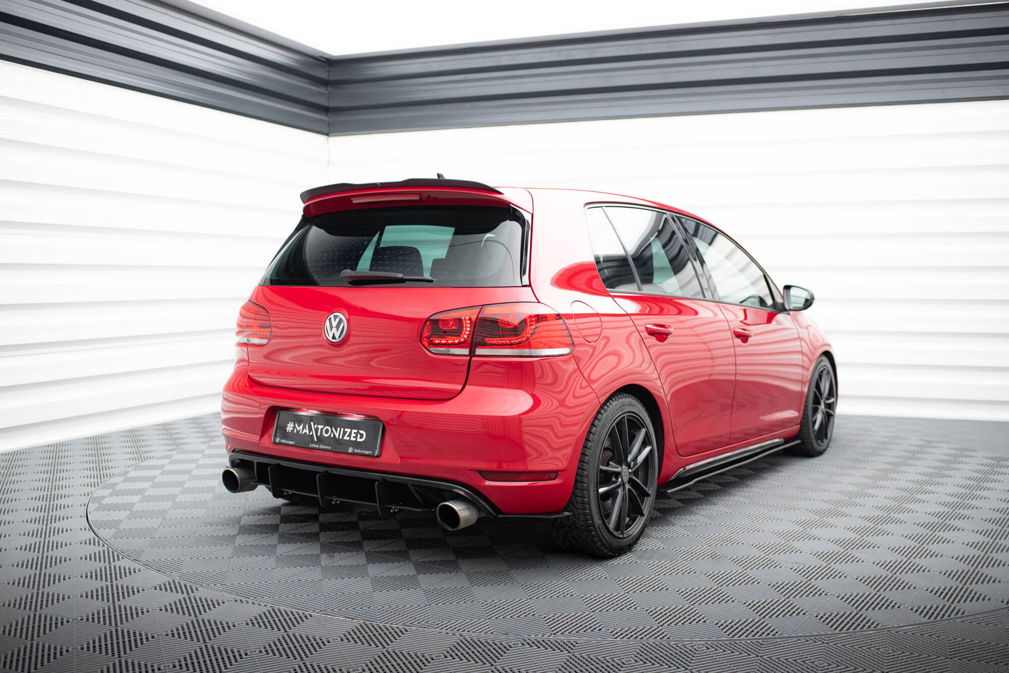 Rear Diffuser & Rear Side Splitters VW Golf Mk6 GTI / 35TH - 3