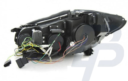HEADLIGHTS MERCEDES W221 05-09 DAYLIGHT HID CHROME - 4