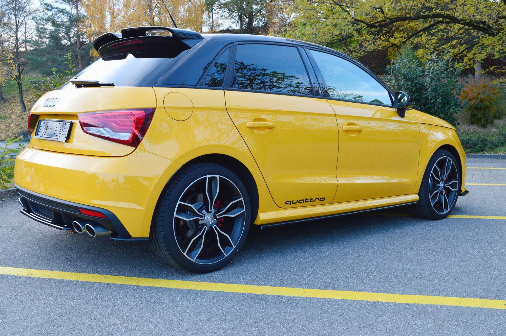 Side Skirts Splitters Audi S1 MK1 (2014-2018) - 4