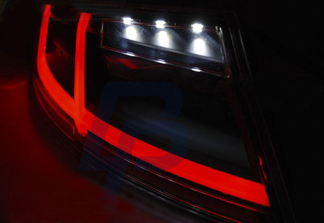 AUDI TT 04.06-02.14 BLACK LED TAILLIGHTS BAR - 5