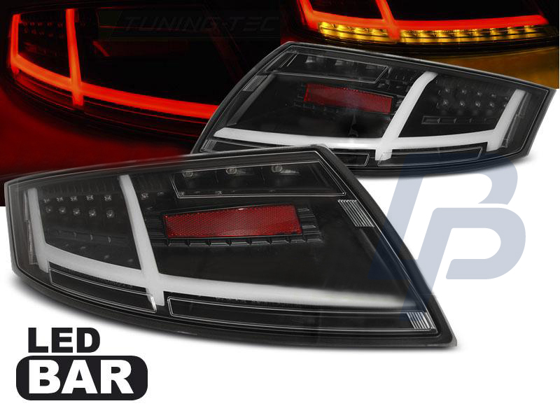 AUDI TT 04.06-02.14 BLACK LED TAILLIGHTS BAR - 7
