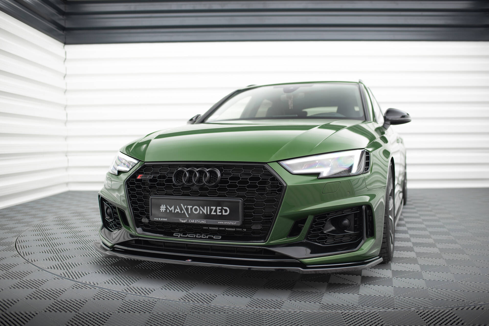 Front Splitter V.2 Audi RS4 B9 - 3