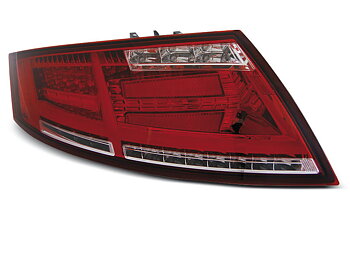 AUDI TT 04.06-02.14 RED WHITE LED TAILLIGHTS BAR