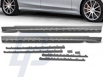 SIDE SKIRTS MERCEDES S-CLASS W222 13-18 AMG S63 LONG