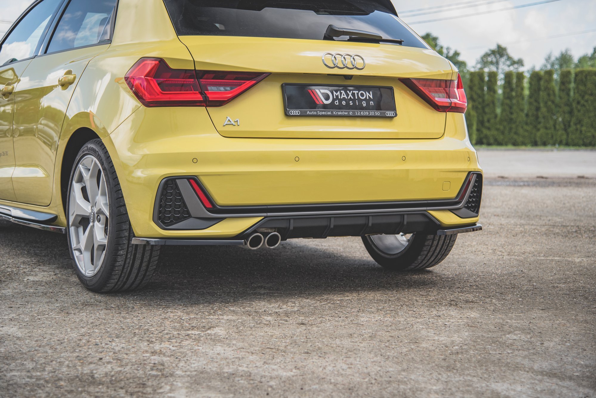 Rear Side Splitters Audi A1 S-line GB (2018-) - 5