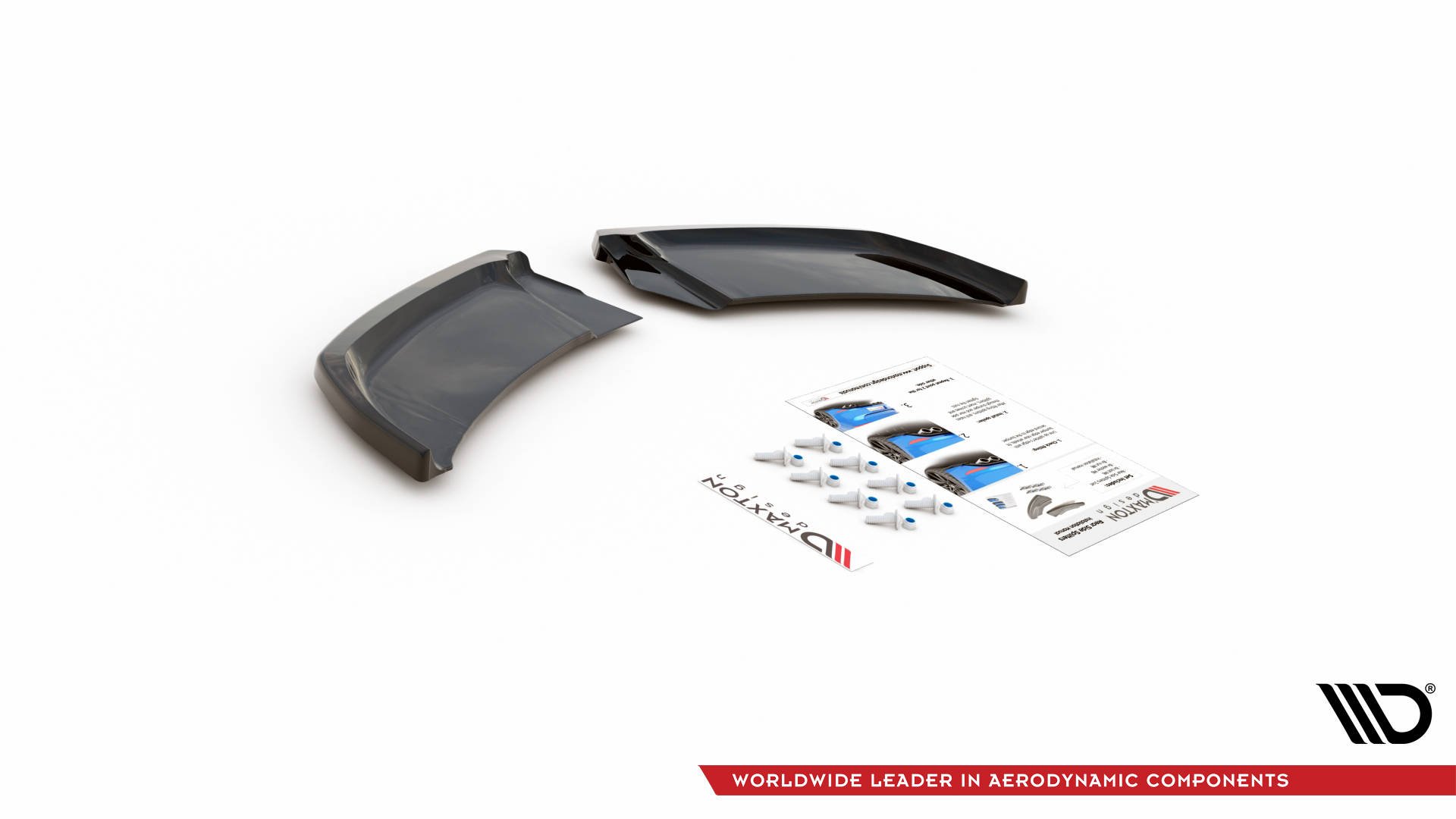 Rear Side Splitters Audi A1 S-line GB (2018-) - 7