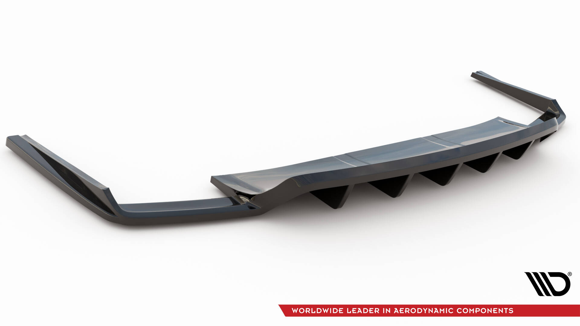 Central Rear Splitter (Vertical Bars) Audi SQ7 Mk2 - 5