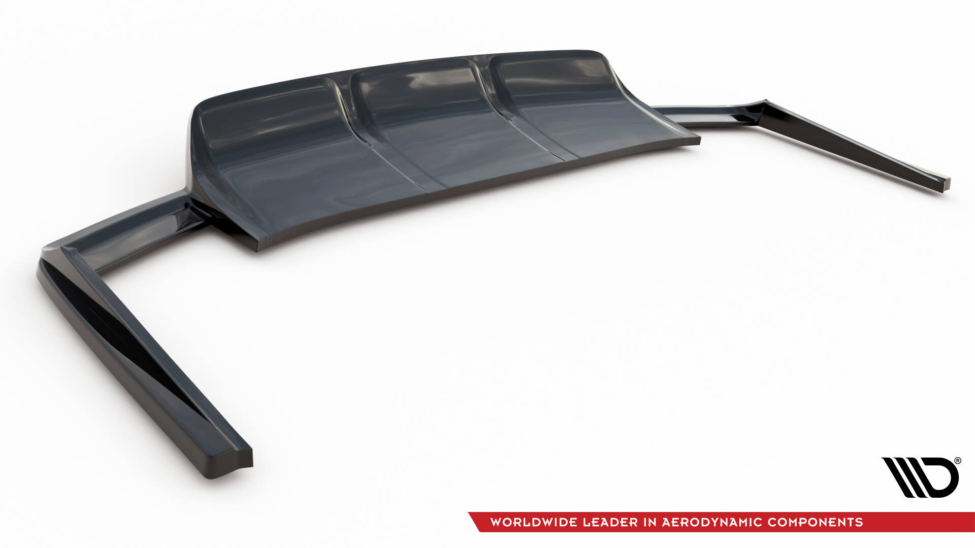 Central Rear Splitter (Vertical Bars) Audi SQ7 Mk2 - 6