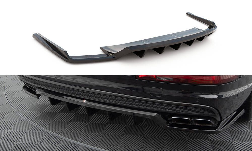 Central Rear Splitter (Vertical Bars) Audi SQ7 Mk2