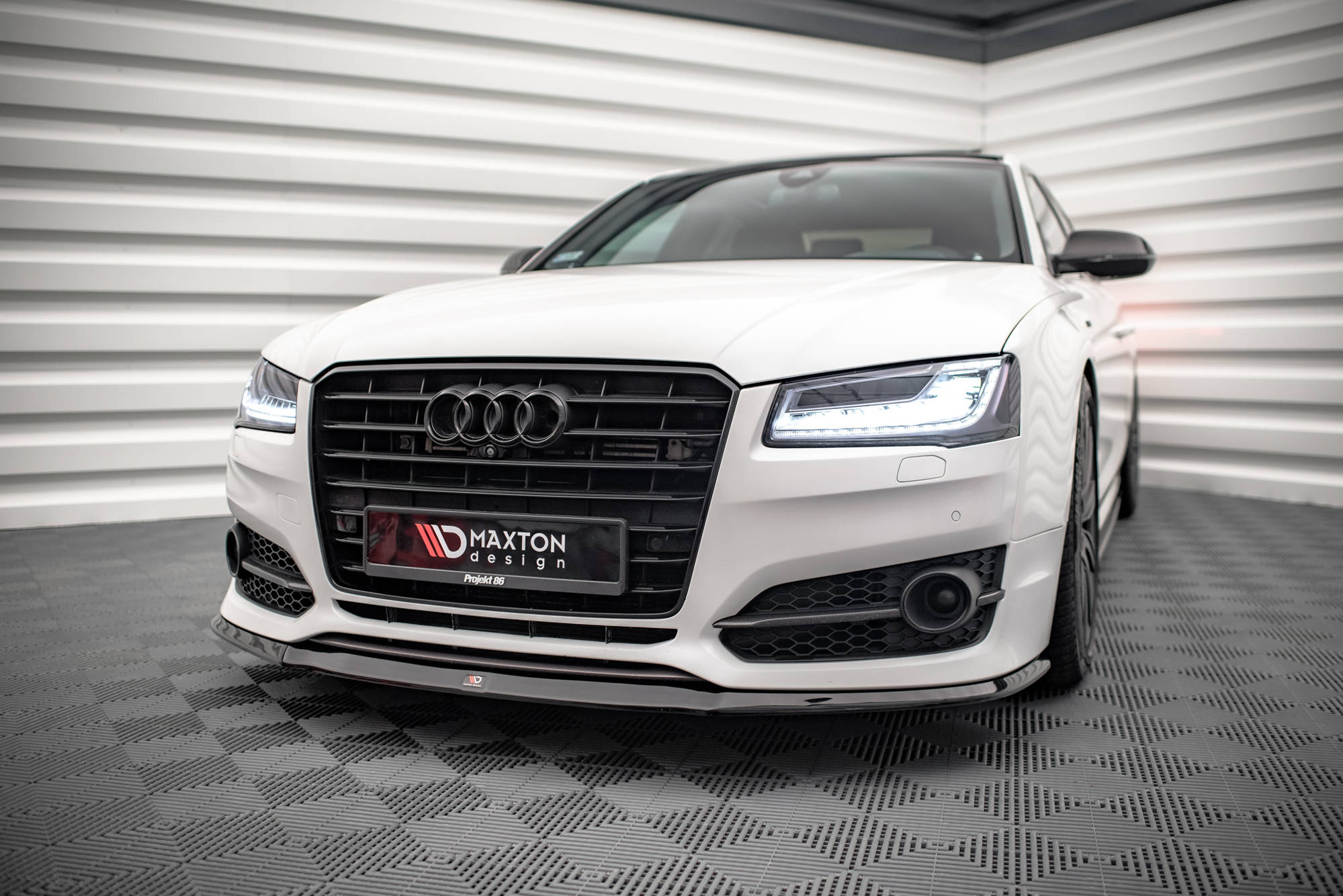 Front Splitter V.2 Audi S8 D4 FL (2015-2017) - 4