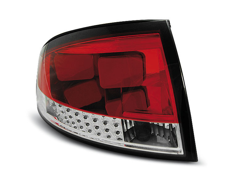 AUDI TT 8N 99-06 RED WHITE LED TAILLIGHTS