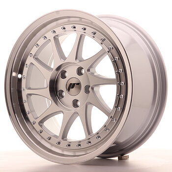 JAPAN RACING JR26 18X8,5 ET35 5X100 SILVER MACHINE