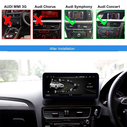 10,25" AUDI 8K B8 A5 8T Q5 8R ANDROID  13 NAVIGATION MULTIMEDIA SYSTEM - 2