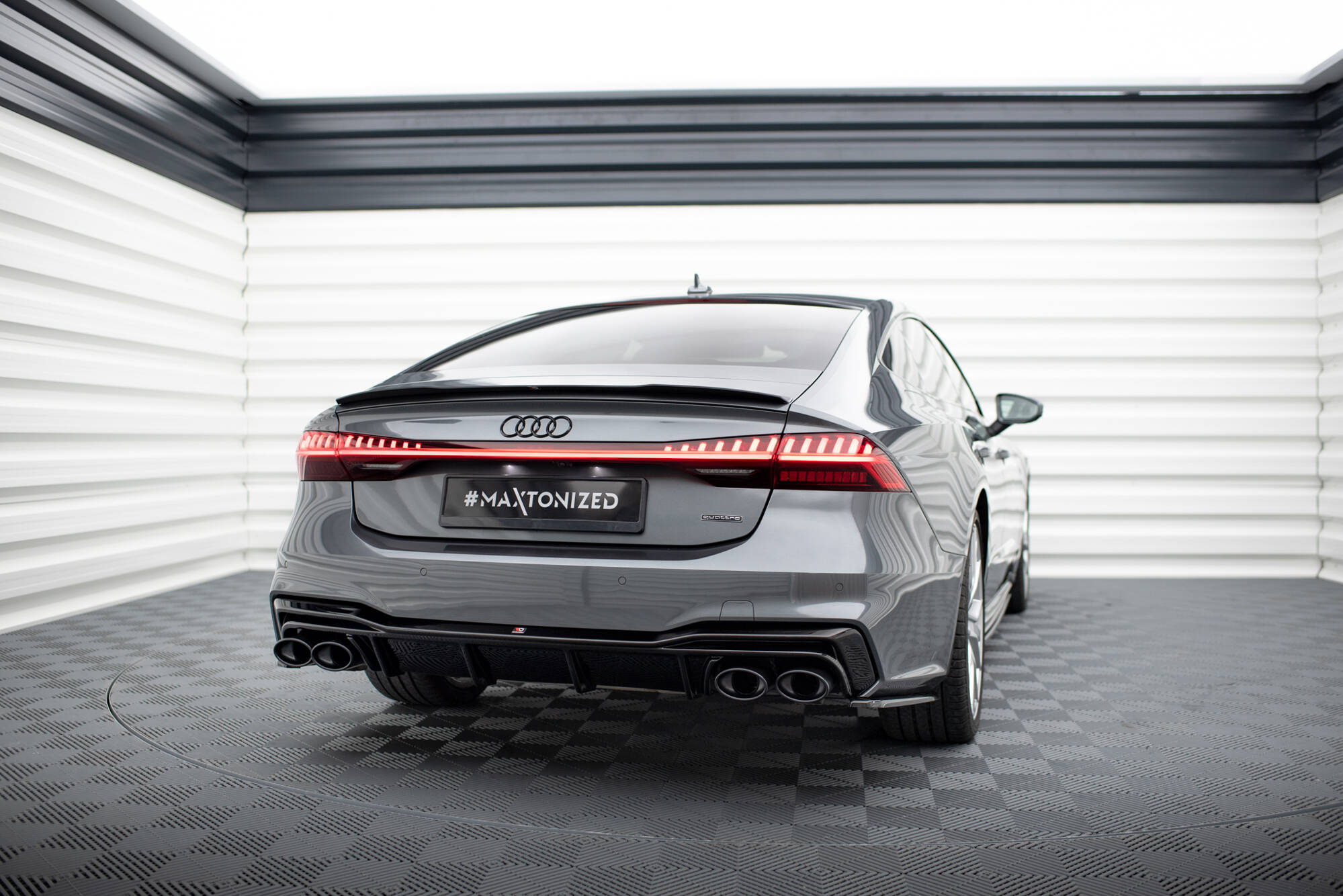 Rear Valance Audi A7 S-Line C8 / S7 C8 / C8 Facelift / S7 Facelift - 2