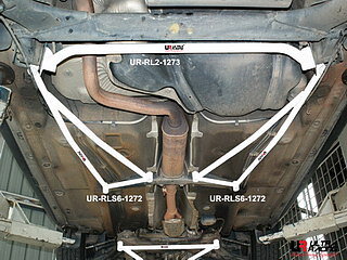 VW GOLF 4 97-06 ULTRARACING 2-POINT REAR LOWER TIEBAR 1273