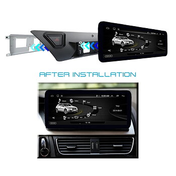 10,25" AUDI A4 8K B8 A5 8T Q5 8R MMI 3G ANDROID 13 NAVIGATION MULTIMEDIA SYSTEM