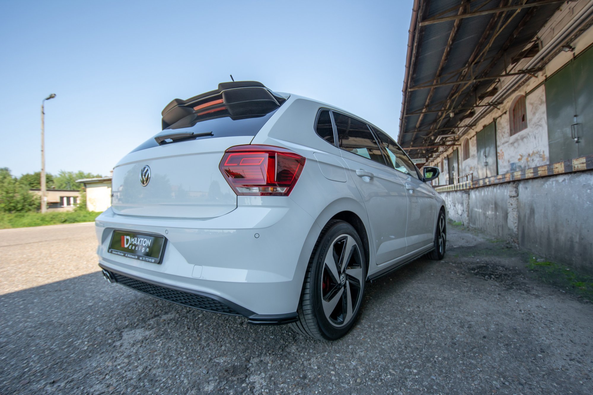 Spoiler CAP Volkswagen Polo GTI / R-Line Mk6 - 5