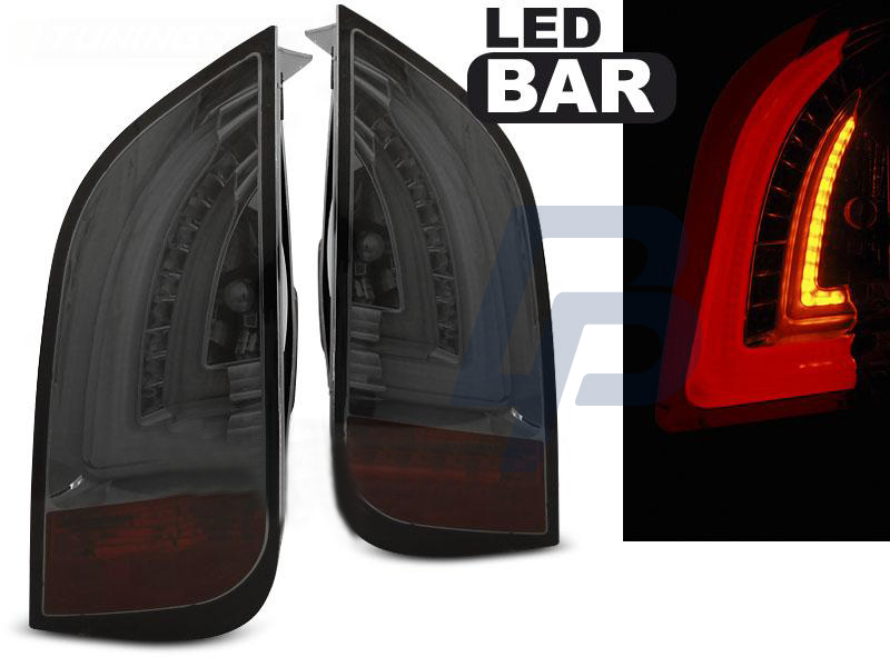 VW UP! 3.11- / SKODA CITIGO 12.11-  SMOKE LED TAILLIGHTS BAR - 4