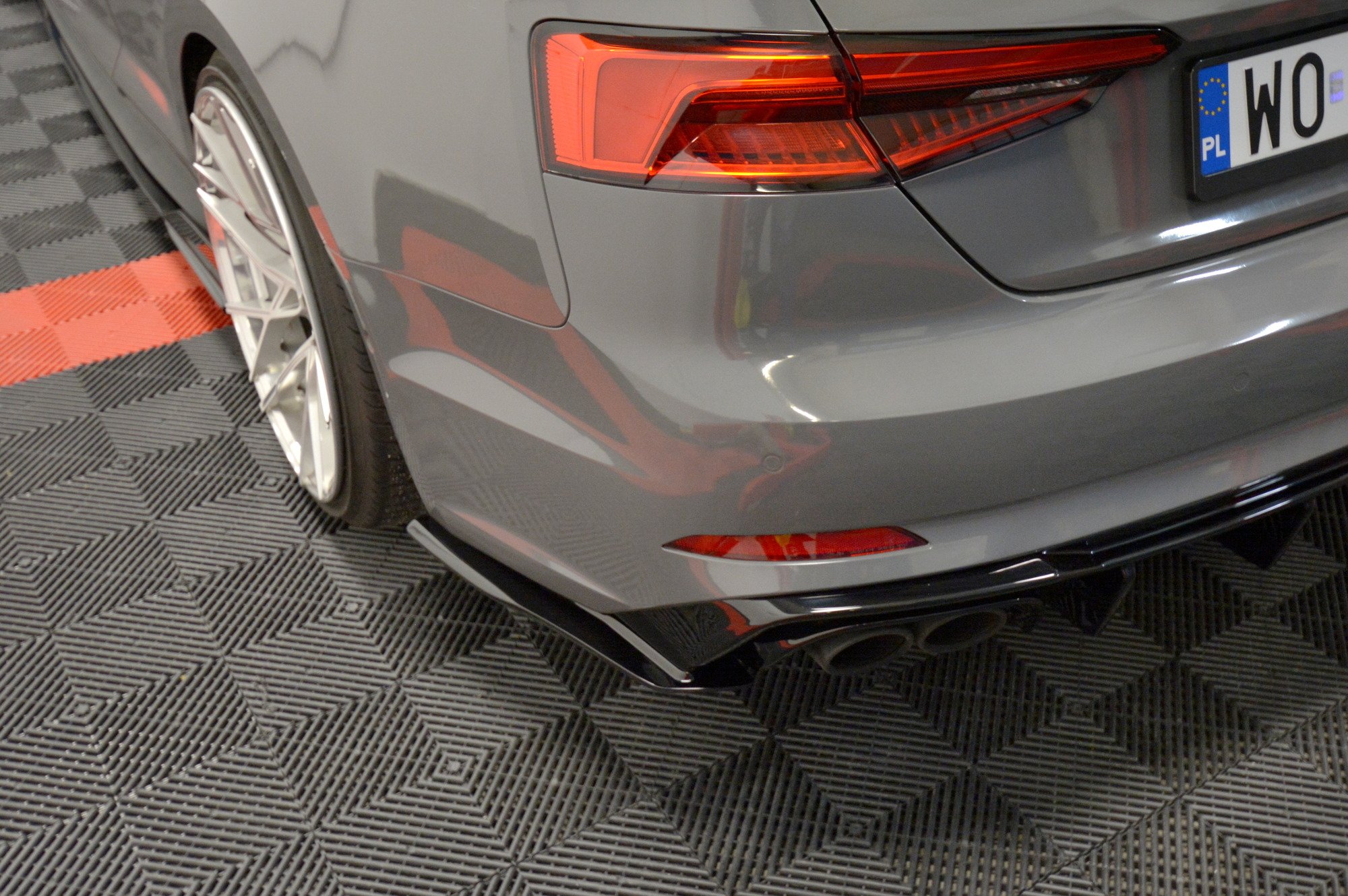 Rear Side Splitters Audi S5 F5 (2017 - UP)
