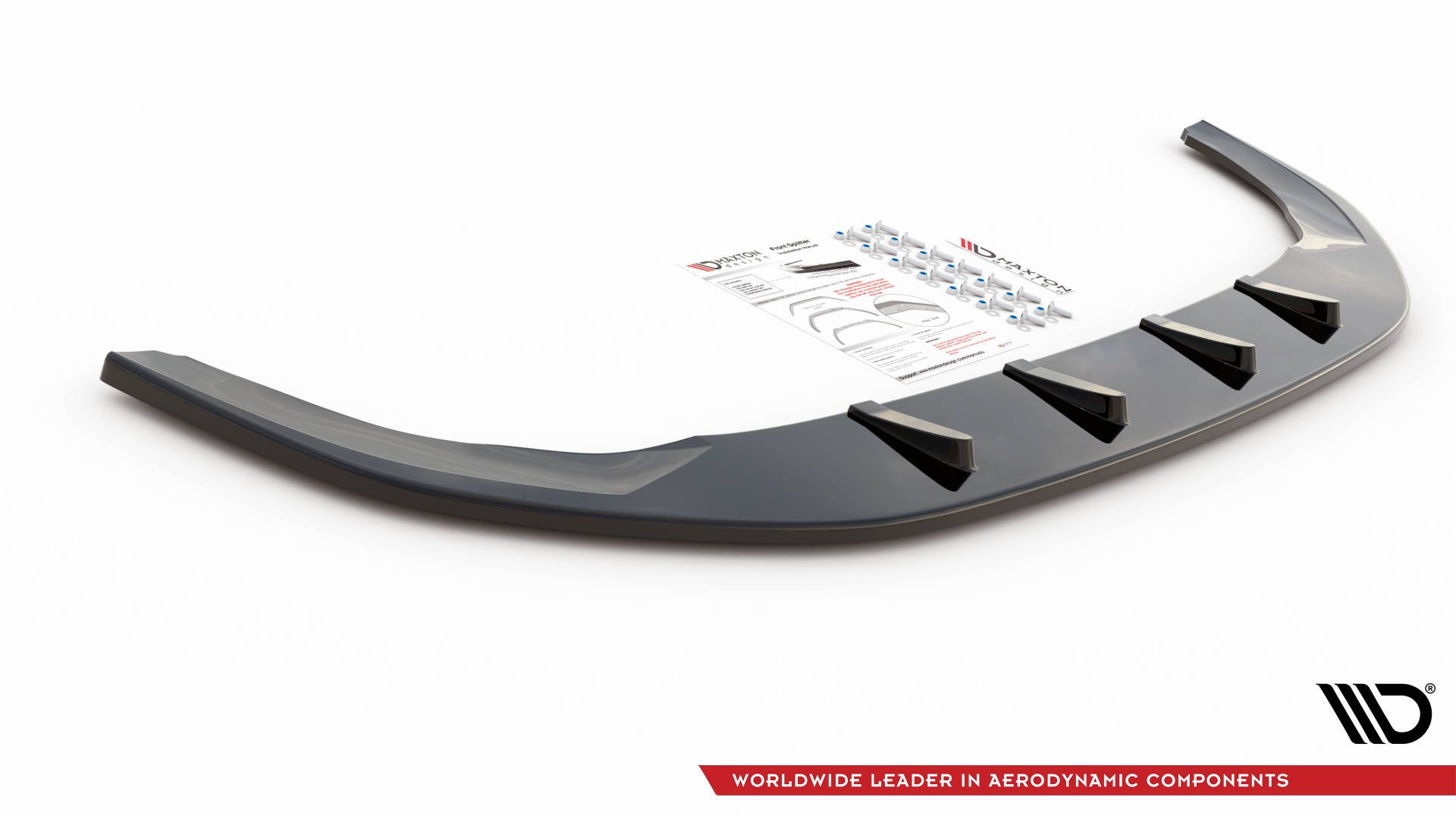 Front Splitter V.1 Volkswagen Golf GTI / GTE / R-Line Mk8 - 7