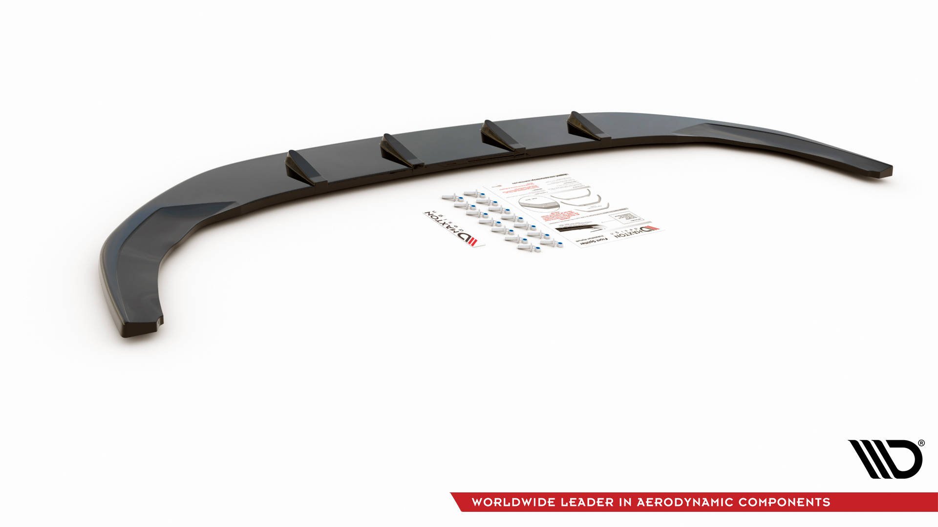 Front Splitter V.1 Volkswagen Golf GTI / GTE / R-Line Mk8 - 8