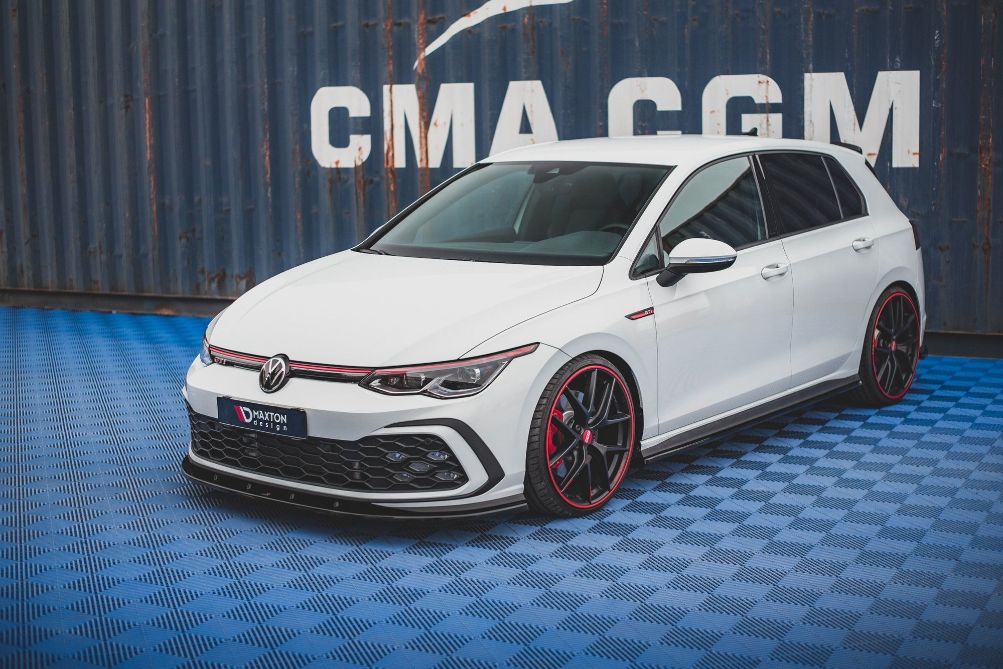 Front Splitter V.1 Volkswagen Golf GTI / GTE / R-Line Mk8 - 5