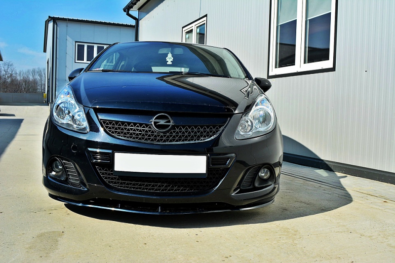 FRONT SPLITTER OPEL CORSA D (FOR OPC / VXR) - 2