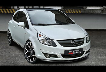 FRONT SPLITTER OPEL CORSA D (PREFACE)