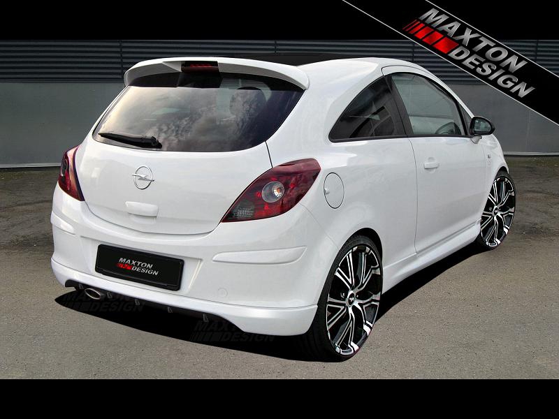 BAKRE STÖTFÅNGARE LÄPP OPEL CORSA D