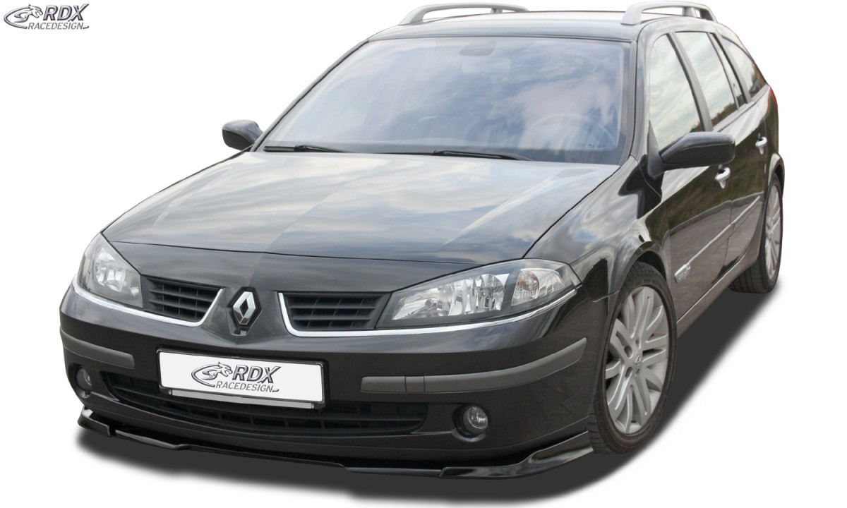 FRONT SPOILER VARIO-X RENAULT LAGUNA 2 PHASE 2 2005+ FRONT LIP SPLITTER - 2