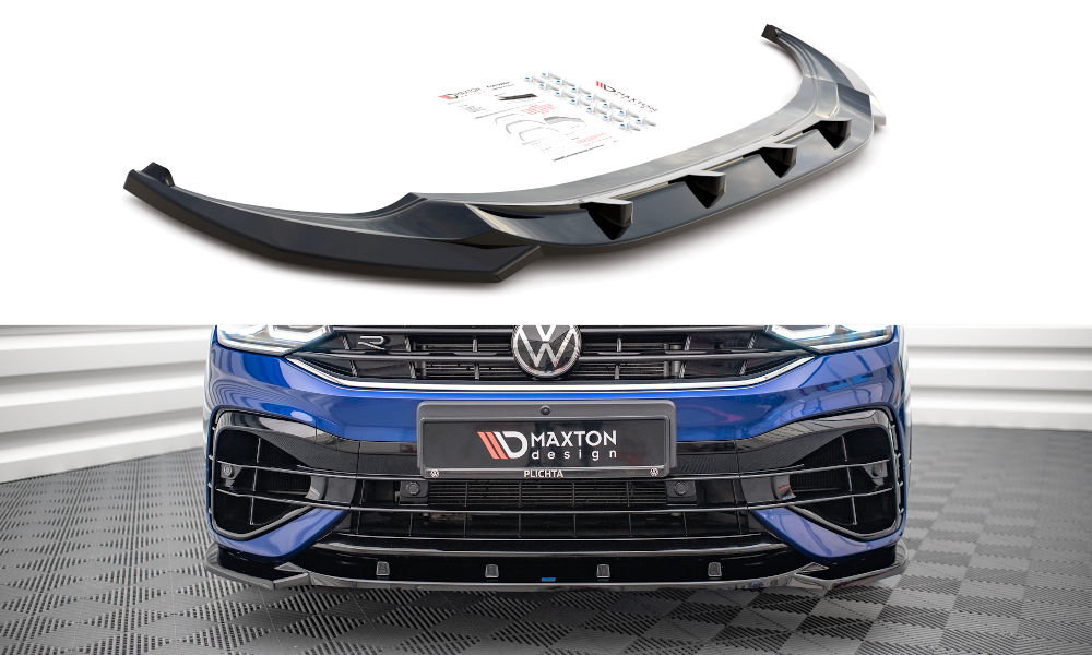 Front Splitter V.3 VW Tiguan R  / R-line MK2 Facelift (2020-)