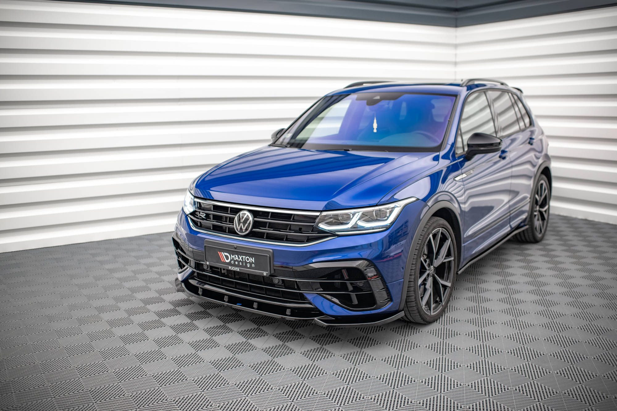 Front Splitter V.3 VW Tiguan R  / R-line MK2 Facelift (2020-) - 2
