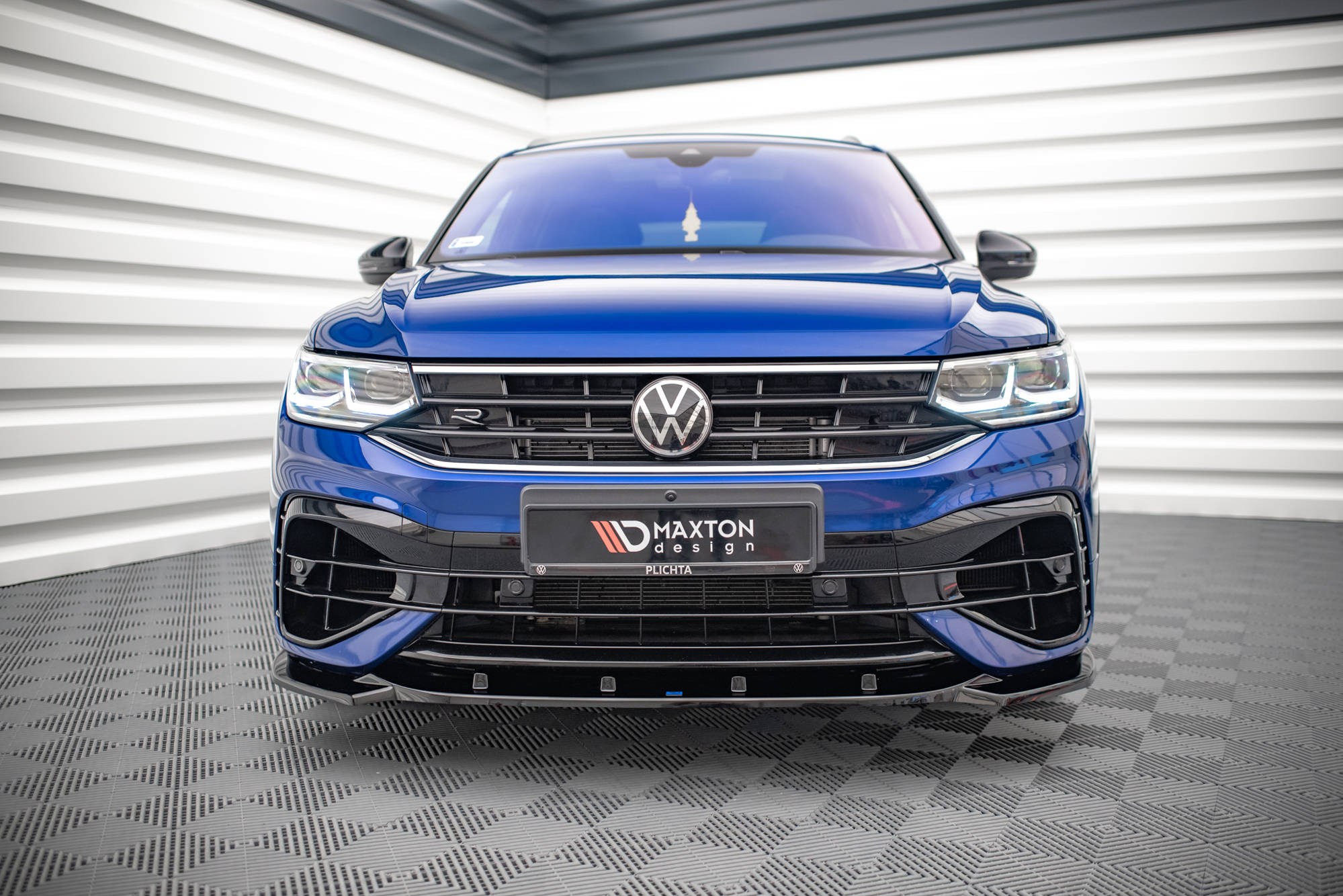 Front Splitter V.3 VW Tiguan R  / R-line MK2 Facelift (2020-) - 3