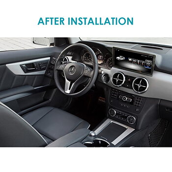 10,25"  MERCEDES BENZ  GLK X204  ANDROID 13 NAVIGATION MULTIMEDIA SYSTEM