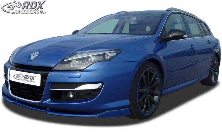 FRONT SPOILER VARIO-X RENAULT LAGUNA 3 PHASE 2 / FACELIFT 2011+ FRONT LIP SPLITTER - 2