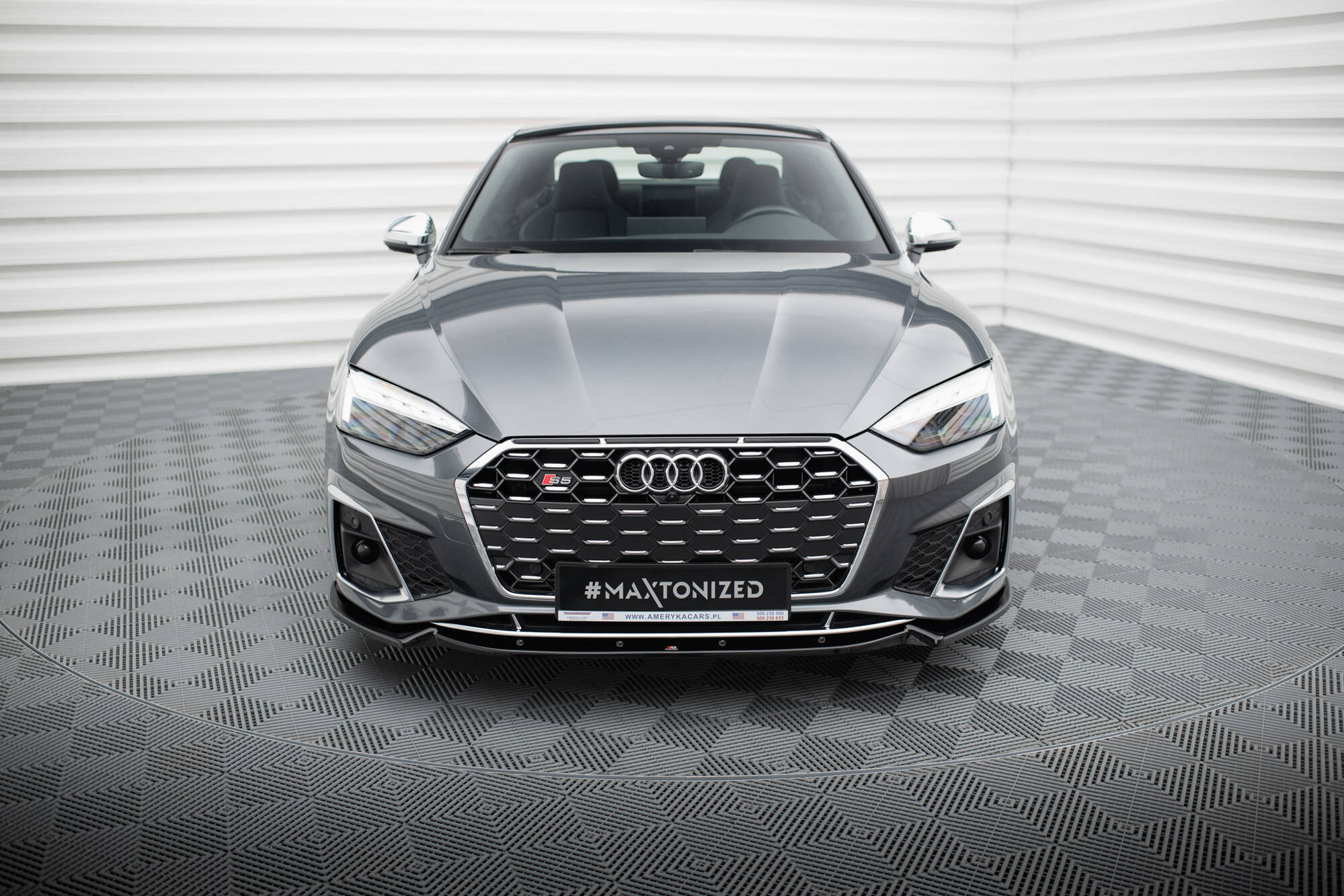 Front Splitter V.2 Audi S5 / A5 S-Line F5 Facelift - 2