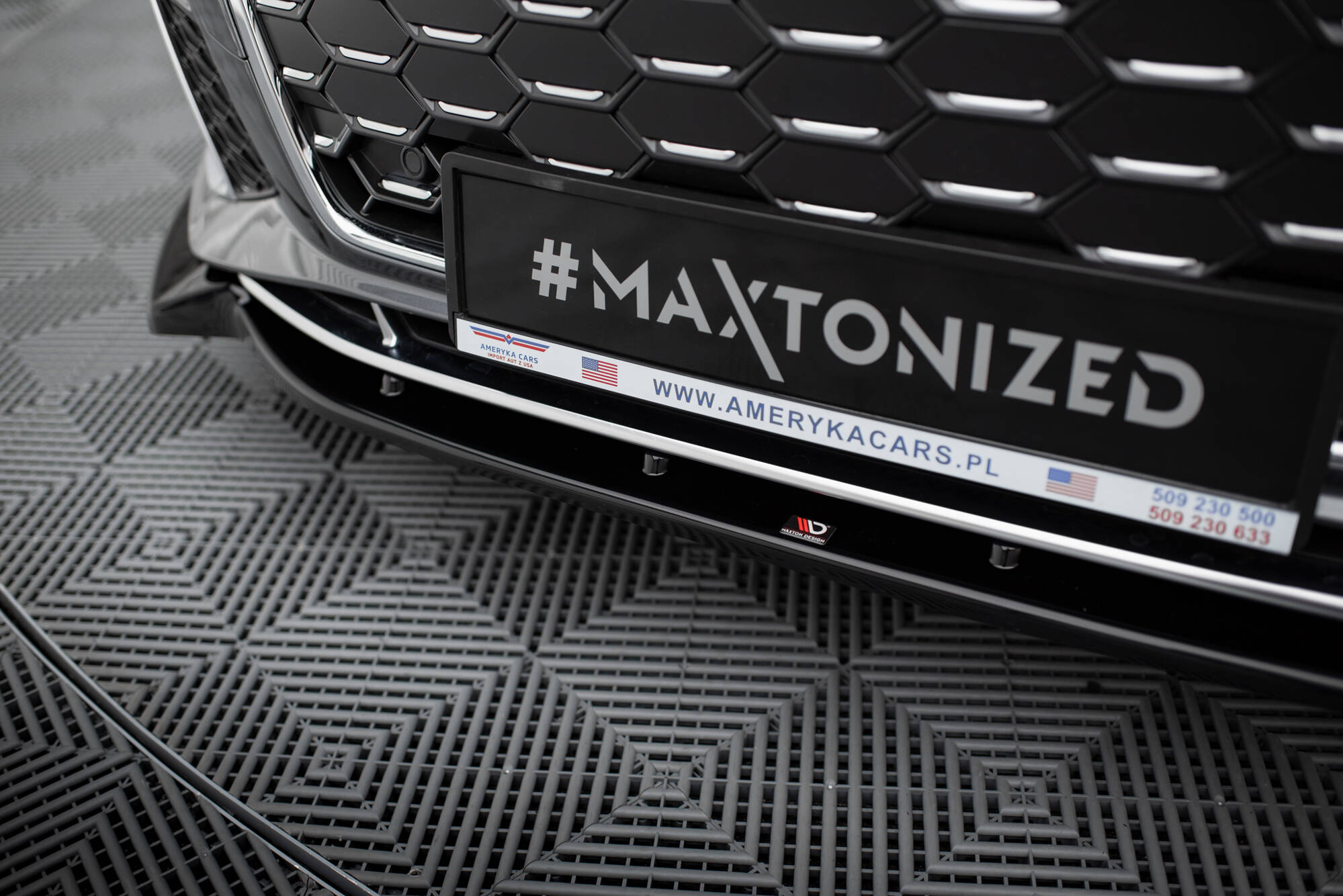 Front Splitter V.2 Audi S5 / A5 S-Line F5 Facelift - 3