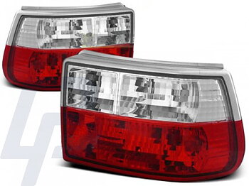 TAILLIGHTS OPEL ASTRA F 09.91-08.97 RED WHITE