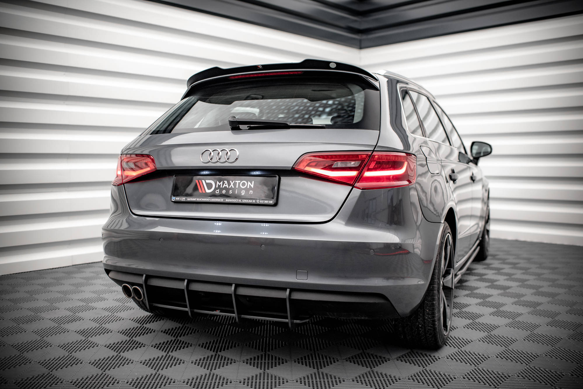 Spoiler CAP Audi A3 Sportback 8V (2013-2016) - 2