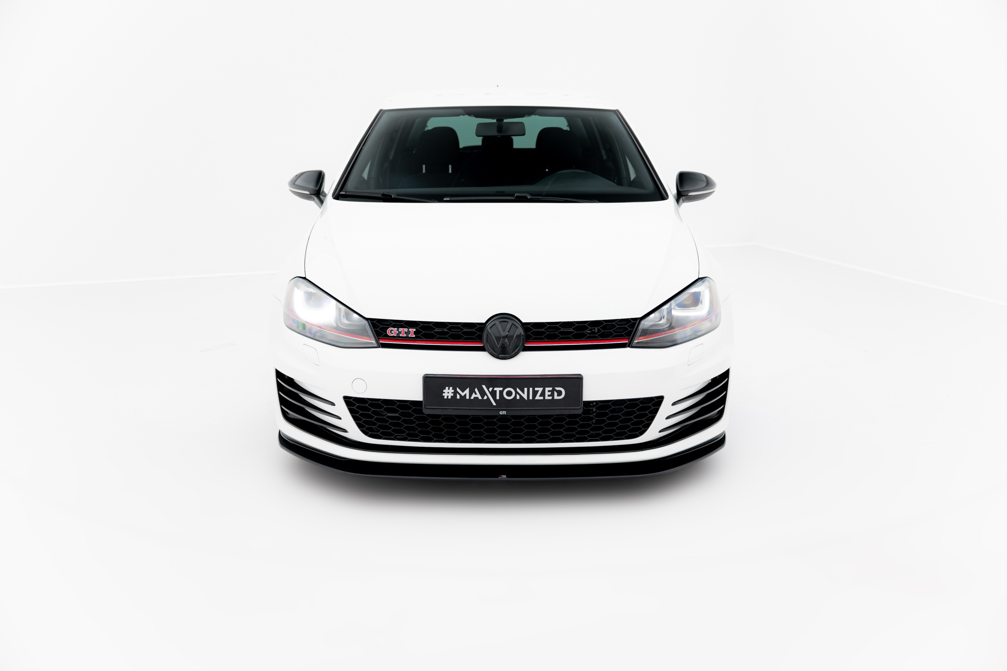 STREET PRO FRONT SPLITTER SUITABLE FOR VW GOLF 7 GTI – MAXTON DESIGN - 4